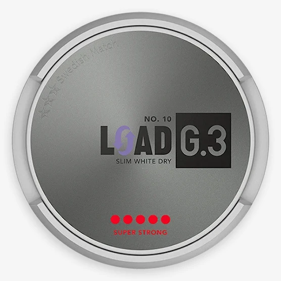 G.3 Load Slim White Dry Strong