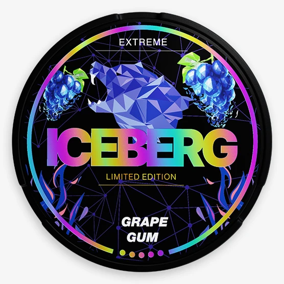 Iceberg Grape Gum 50mg