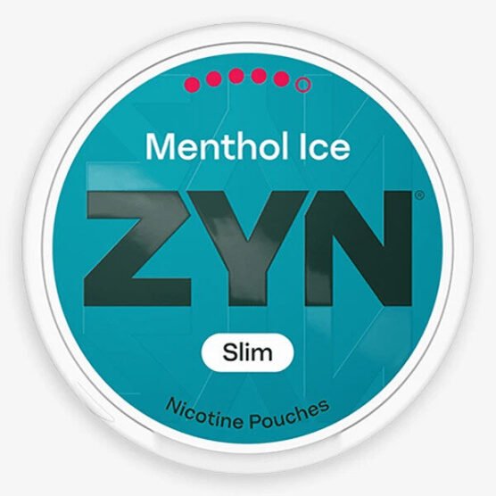 ZYN Menthol Ice Slim S5
Tobacco free, slim nicotine pouch with taste of menthol and eucalyptus