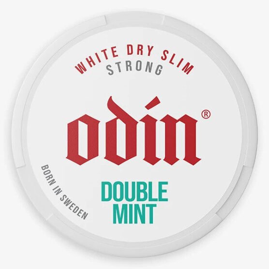 Odin Double Mint Strong
A refreshing, all white slim pouch!