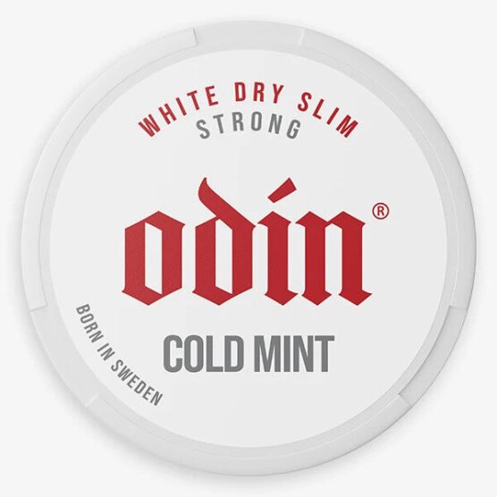 Odin Cold Mint Strong
Enjoy the freezing taste of mint in this slimmed nicotine pouch