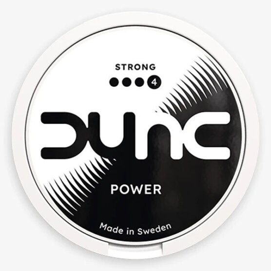 DUNC Power Slim Strong
Tobacco free, slim nicotine pouches with a taste of energy drink!