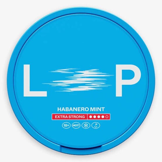 Loop Habanero Mint Extra Strong
Slim all white portion with taste of habanero and mint