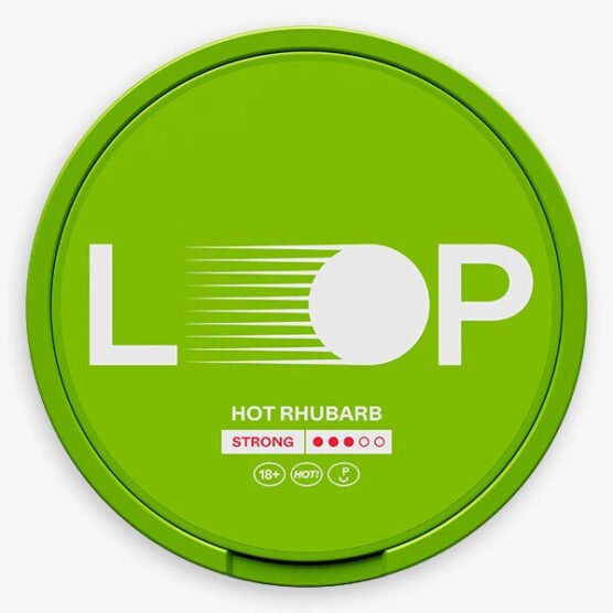 Loop Hot Rhubarb Strong
Slim all white portion with taste of rhubarb and chili